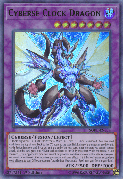 Cyberse Clock Dragon [SOFU-EN034] Ultra Rare - POKÉ JEUX