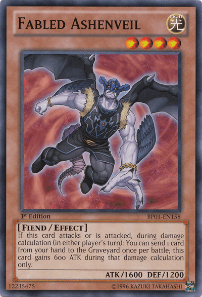 Fabled Ashenveil [BP01-EN158] Common - POKÉ JEUX