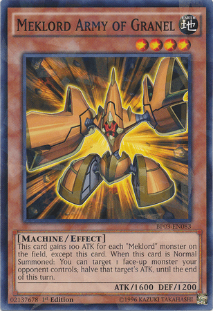 Meklord Army of Granel [BP03-EN083] Shatterfoil Rare - POKÉ JEUX