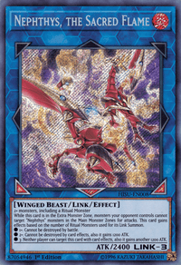 Nephthys, the Sacred Flame [HISU-EN008] Secret Rare - POKÉ JEUX