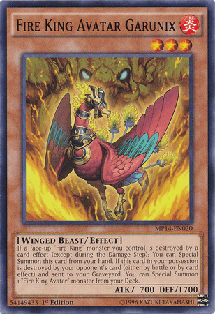 Fire King Avatar Garunix [MP14-EN020] Common - POKÉ JEUX