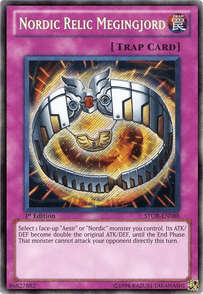Nordic Relic Megingjord [STOR-EN088] Secret Rare - POKÉ JEUX