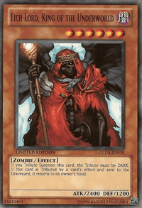 Lich Lord, King of the Underworld [GLD4-EN019] Common - POKÉ JEUX
