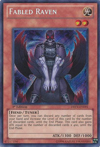 Fabled Raven [DREV-EN091] Secret Rare - POKÉ JEUX