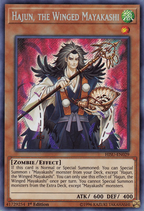 Hajun, the Winged Mayakashi [HISU-EN029] Secret Rare - POKÉ JEUX