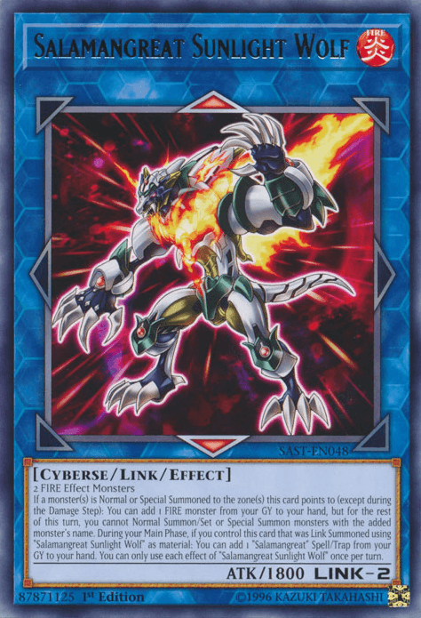 Salamangreat Sunlight Wolf [SAST-EN048] Rare - POKÉ JEUX