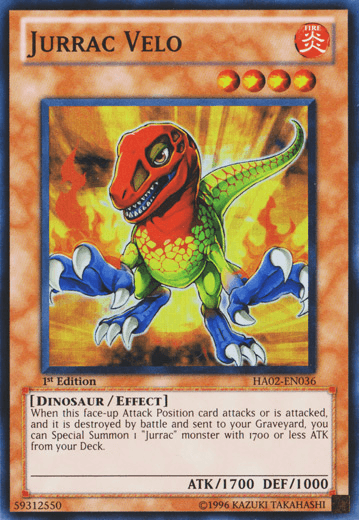 Jurrac Velo [HA02-EN036] Super Rare - POKÉ JEUX