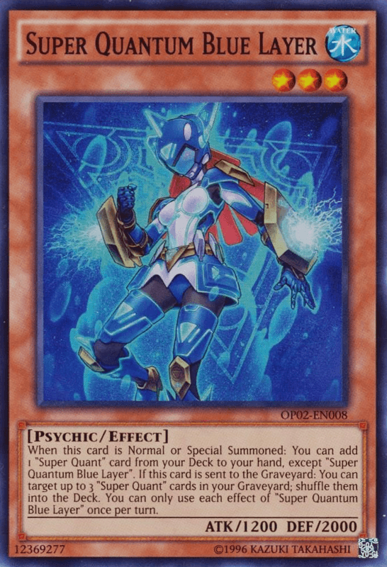 Super Quantum Blue Layer [OP02-EN008] Super Rare - POKÉ JEUX