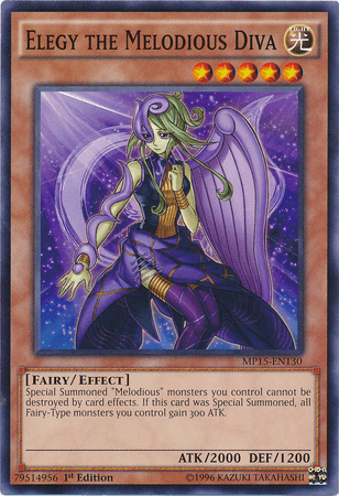 Elegy the Melodious Diva [MP15-EN130] Common - POKÉ JEUX