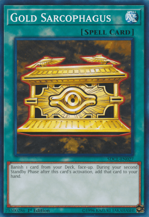 Gold Sarcophagus [SDCL-EN027] Common - POKÉ JEUX