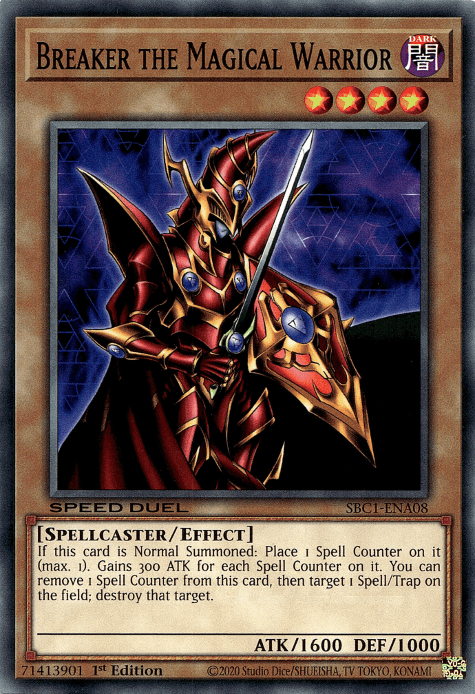 Breaker the Magical Warrior [SBC1-ENA08] Common - POKÉ JEUX