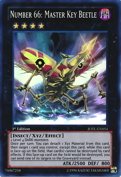 Number 66: Master Key Beetle [JOTL-EN054] Super Rare - POKÉ JEUX