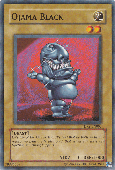 Ojama Black [DR2-EN002] Common - POKÉ JEUX