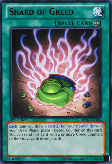 Shard of Greed [BP02-EN165] Rare - POKÉ JEUX
