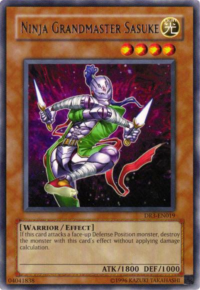 Ninja Grandmaster Sasuke [DR3-EN019] Rare - POKÉ JEUX