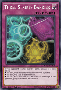 Three Strikes Barrier [MP18-EN079] Common - POKÉ JEUX