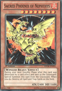 Sacred Phoenix of Nephthys [SDOK-EN004] Common - POKÉ JEUX