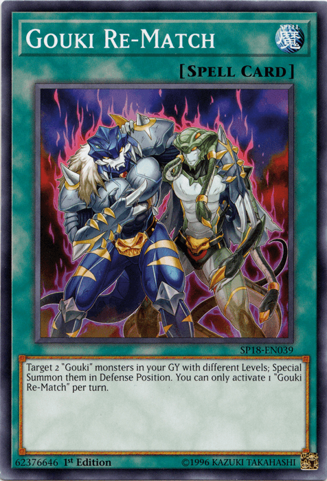 Gouki Re-Match [SP18-EN039] Common - POKÉ JEUX