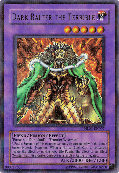 Dark Balter the Terrible [HL03-EN007] Parallel Rare - POKÉ JEUX