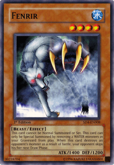 Fenrir [SD4-EN008] Common - POKÉ JEUX