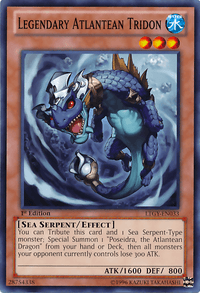 Legendary Atlantean Tridon [LTGY-EN033] Common - POKÉ JEUX