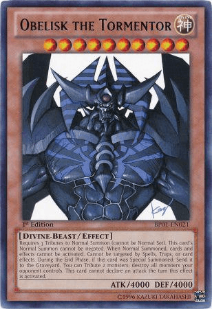 Obelisk the Tormentor [BP01-EN021] Rare - POKÉ JEUX
