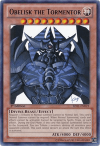 Obelisk the Tormentor [BP01-EN021] Rare - POKÉ JEUX