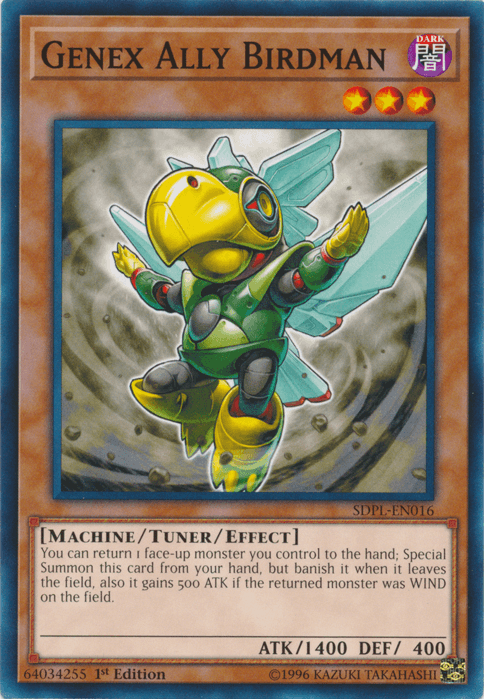 Genex Ally Birdman [SDPL-EN016] Common - POKÉ JEUX