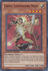 Ehren, Lightsworn Monk [CT08-EN016] Super Rare - POKÉ JEUX