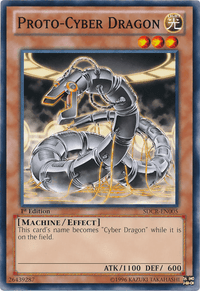 Proto-Cyber Dragon [SDCR-EN005] Common - POKÉ JEUX