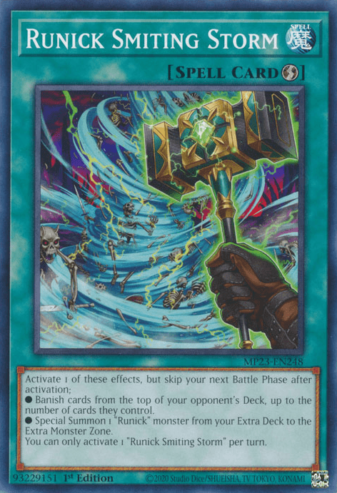 Runick Smiting Storm [MP23-EN248] Common - POKÉ JEUX