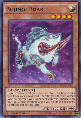 Bujingi Boar [MP14-EN147] Common - POKÉ JEUX