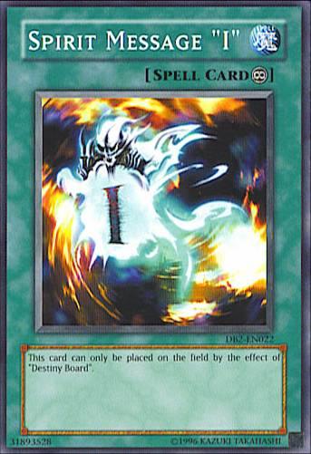 Spirit Message "I" [DB2-EN022] Common - POKÉ JEUX
