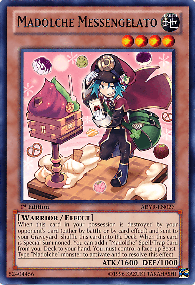 Madolche Messengelato [ABYR-EN027] Rare - POKÉ JEUX