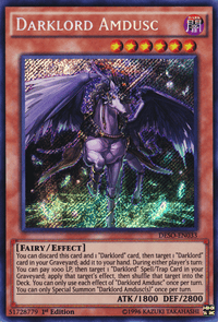 Darklord Amdusc [DESO-EN033] Secret Rare - POKÉ JEUX