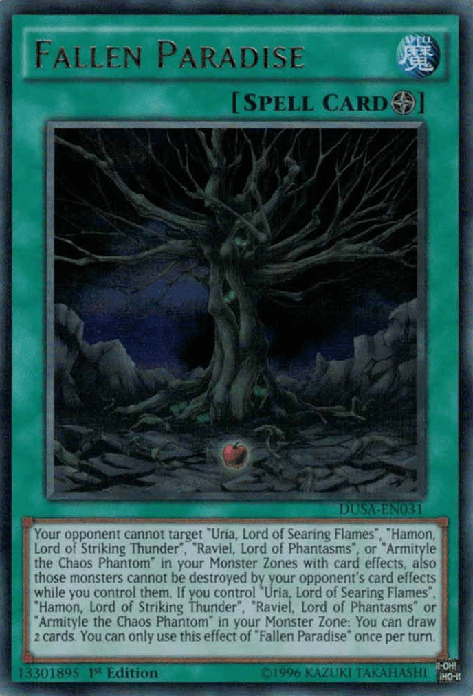 Fallen Paradise [DUSA-EN031] Ultra Rare - POKÉ JEUX