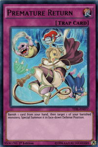 Premature Return [TDIL-EN077] Ultra Rare - POKÉ JEUX
