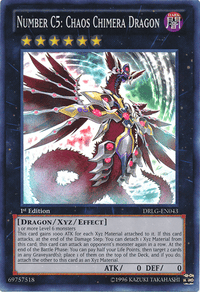 Number C5: Chaos Chimera Dragon [DRLG-EN043] Super Rare - POKÉ JEUX