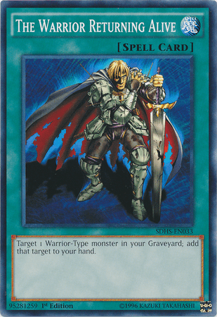 The Warrior Returning Alive [SDHS-EN033] Common - POKÉ JEUX