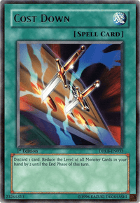 Cost Down [DPKB-EN033] Rare - POKÉ JEUX