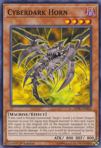 Cyberdark Horn [LEDU-EN026] Common - POKÉ JEUX