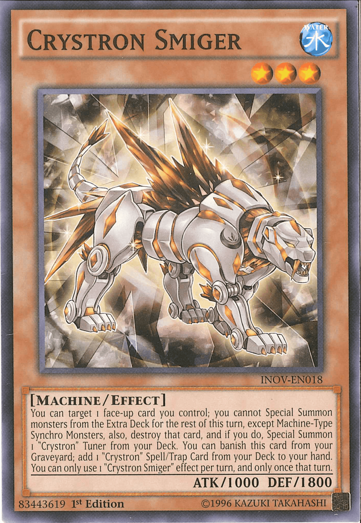 Crystron Smiger [INOV-EN018] Common - POKÉ JEUX