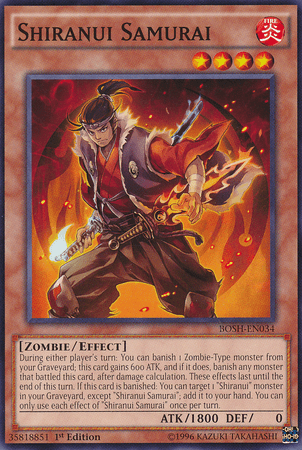 Shiranui Samurai [BOSH-EN034] Common - POKÉ JEUX