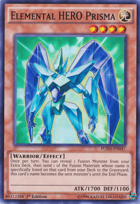Elemental HERO Prisma [FUEN-EN047] Super Rare - POKÉ JEUX