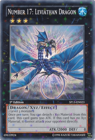 Number 17: Leviathan Dragon [SP13-EN023] Starfoil Rare - POKÉ JEUX