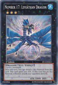 Number 17: Leviathan Dragon [SP13-EN023] Starfoil Rare - POKÉ JEUX