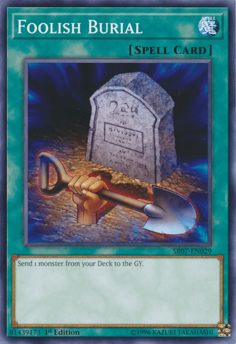 Foolish Burial [SR07-EN029] Common - POKÉ JEUX