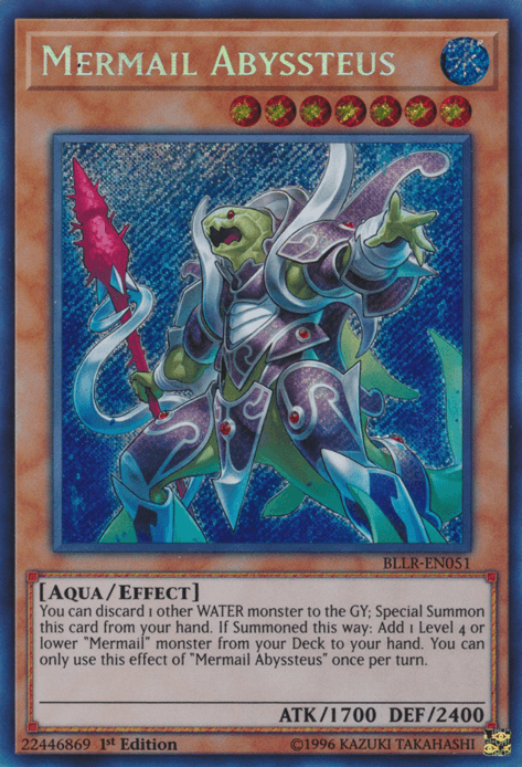 Mermail Abyssteus [BLLR-EN051] Secret Rare - POKÉ JEUX