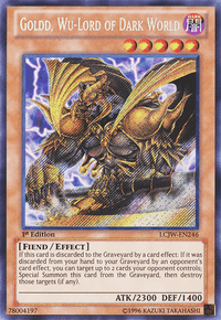 Goldd, Wu-Lord of Dark World [LCJW-EN246] Secret Rare - POKÉ JEUX