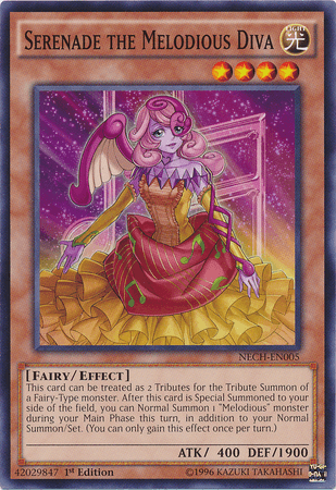 Serenade the Melodious Diva [NECH-EN005] Common - POKÉ JEUX